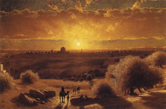 View of Jerusalem, James Fairman